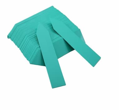 Vandafvisende plantemærker / planteskilte med huller PVC 100-pak