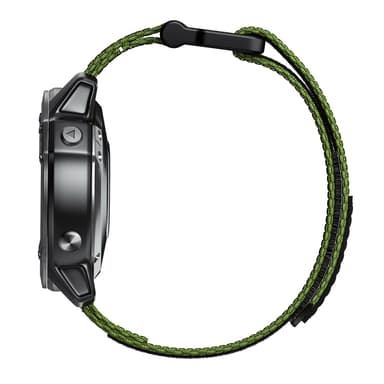Urrem 22 mm til Garmin Fenix 5/6/7 Forerunner Approach Nylon Grøn