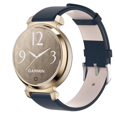 Læderurrem til Garmin Lily 2 Blå
