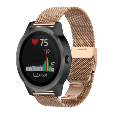 Garmin VivoActive 3 / Move / HR (20 mm) armbånd Rustfrit stål Rose guld