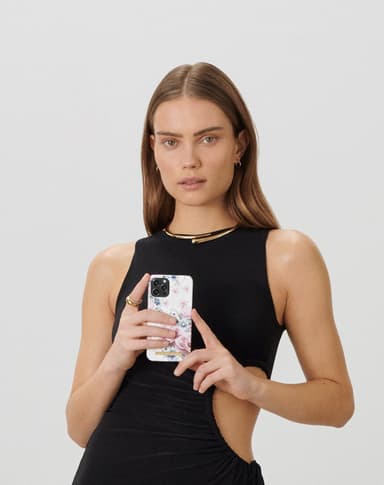 Printed Case iPhone 15 Floral Romance