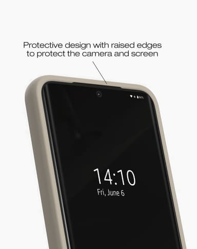 Silicone Case Galaxy S24 Beige