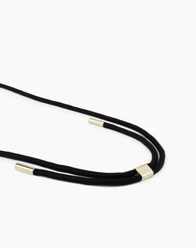 Ordinary Phone Necklace case Galaxy S20 Jet Black