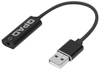 QPAD QH25 gaming høretelefoner (sort)