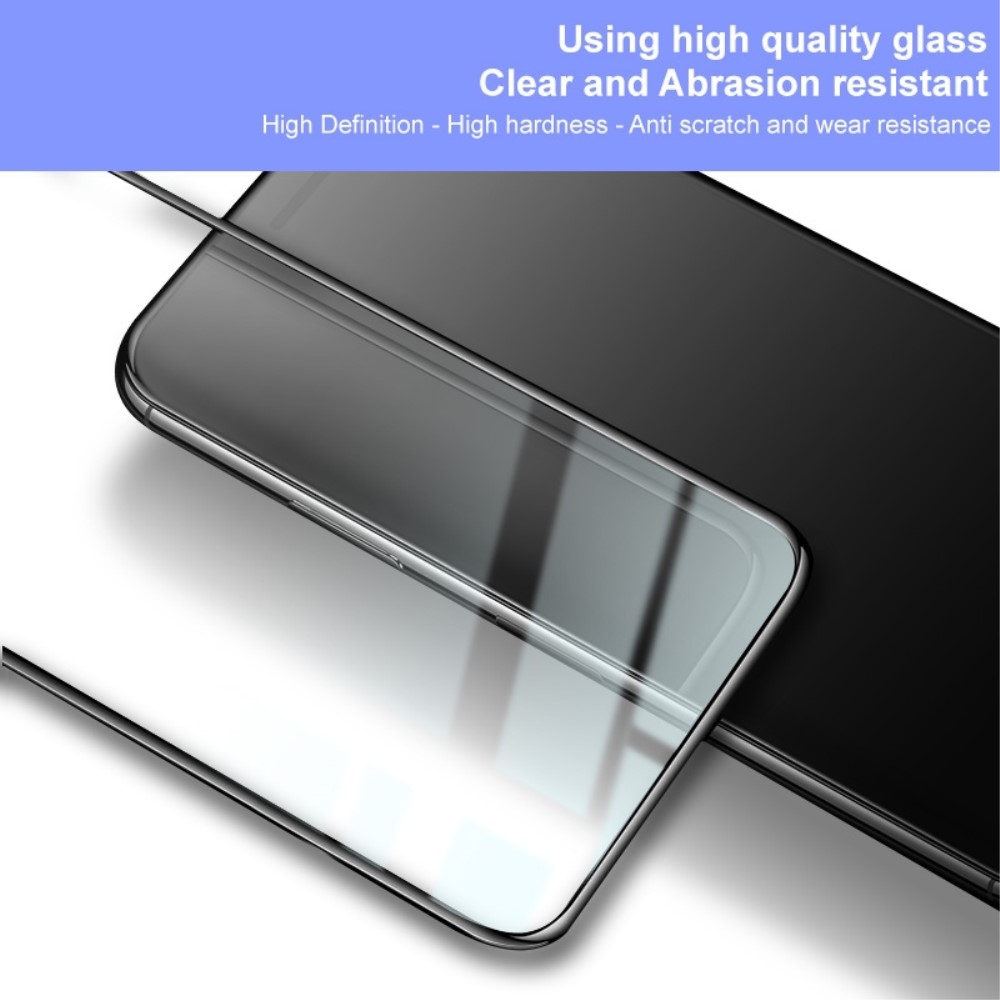 Google Pixel 8a IMAK Pro+ fuld dækning hærdet glas, sort