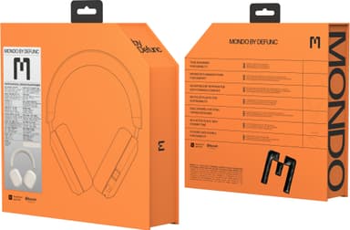Defund Mondo trådløse around-ear høretelefoner (gråbeige)