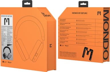 Defund Mondo trådløse around-ear høretelefoner (gennemsigtig)