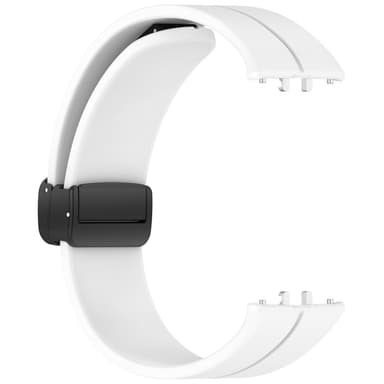Silikone urrem med magnetisk lukning til Samsung Galaxy Fit 3 (SM-R390) Hvid