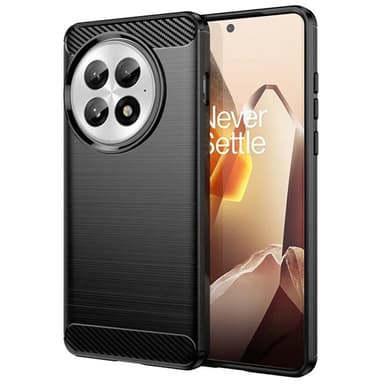 Børstet silikone cover OnePlus 13 - Sort
