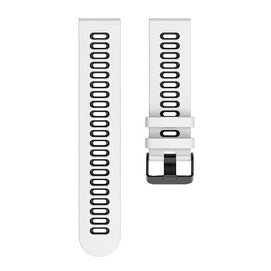 Twin Urrem til Garmin Forerunner 245M - Hvid/sort