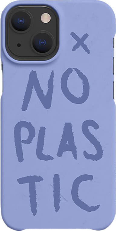 A Good Company No Plastic cover til iPhone 13 (blå)