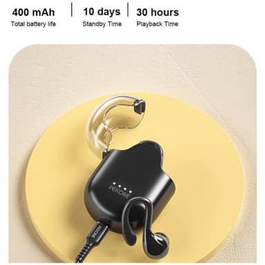 WEKOME Bluetooth Headset Semi-in-Ear trådløse hovedtelefoner - Beige