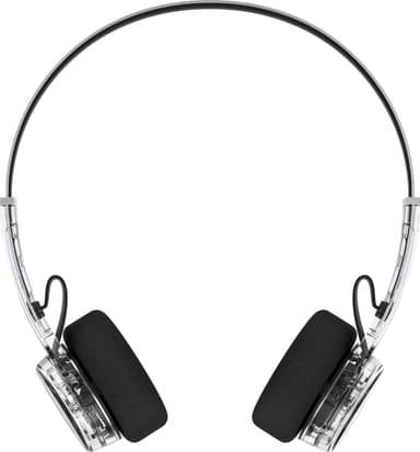 Defund Mondo freestyle trådløse on-ear høretelefoner (gennemsigtig)