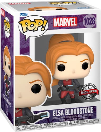 Funko Pop! Vinyl Exclusive Marvel Elsa Bloodstone figur