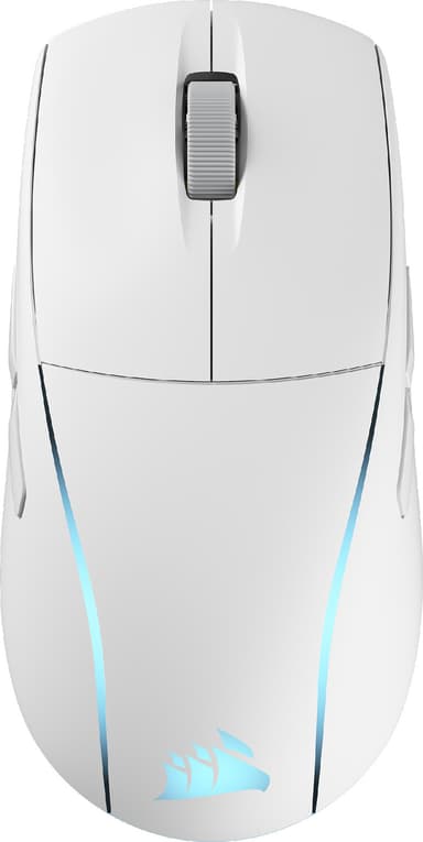 Corsair M75 RGB trådløs gaming-mus (hvid)