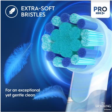 Oral-B Vitality Pro Kids Lion King elektrisk tandbørste 297257 (rød)