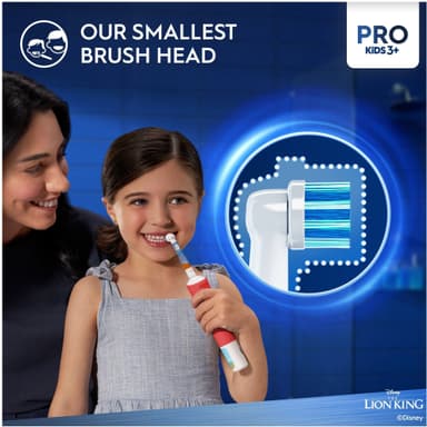Oral-B Vitality Pro Kids Lion King elektrisk tandbørste 297257 (rød)