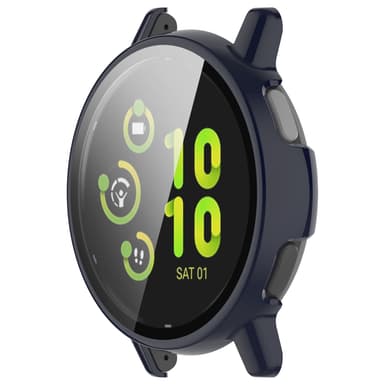 Urkasse med skærmbeskytter til Garmin Watch Vivoactive 5 Blå