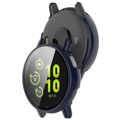 Urkasse med skærmbeskytter til Garmin Watch Vivoactive 5 Blå