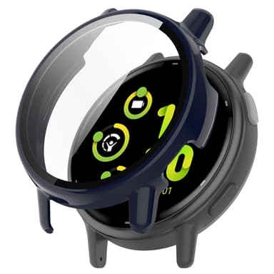 Urkasse med skærmbeskytter til Garmin Watch Vivoactive 5 Blå