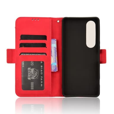Wallet Stand Flip-telefonetui til Xperia 1 VI