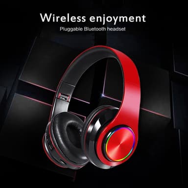 Hifi Wireless On-Ear Headset Bluetooth-hovedtelefoner - hvid