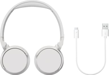 Philips H4209 trådløse on-ear høretelefoner (hvid)