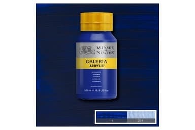 WINSOR Galeria Acrylic 500Ml Ultramarine 660