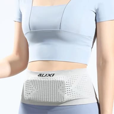 Elastisk løbebælte-taljetaske Fanny Pack - Sort / M