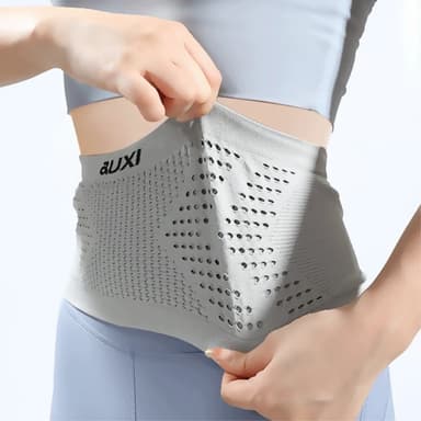 Elastisk løbebælte-taljetaske Fanny Pack - Sort / M