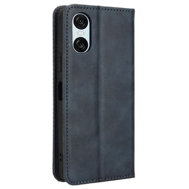 Wallet Stand Flip-telefonetui til Xperia 10 VI - Blå