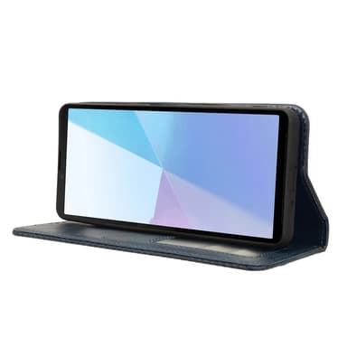 Wallet Stand Flip-telefonetui til Xperia 10 VI - Blå