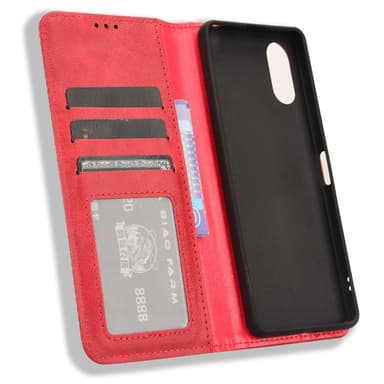 Wallet Stand Flip-telefonetui til Xperia 10 VI