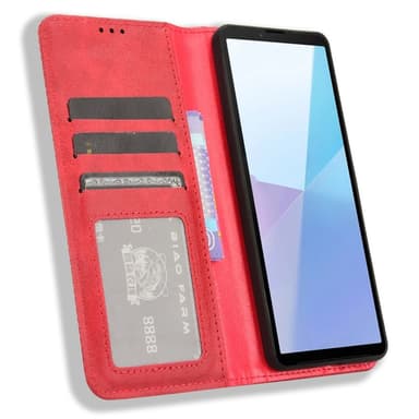 Wallet Stand Flip-telefonetui til Xperia 10 VI