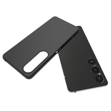 Slim-Fit TPU Telefon Taske Cover til Sony Xperia 1 VI - Sort
