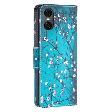 Til Sony Xperia 10 VI tegnebogstativetui mønstertelefoncover