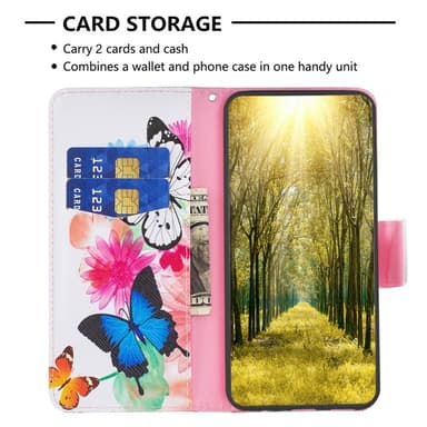 Til Sony Xperia 10 VI tegnebogstativetui mønstertelefoncover