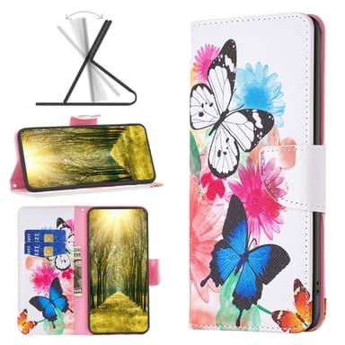 Til Sony Xperia 10 VI tegnebogstativetui mønstertelefoncover