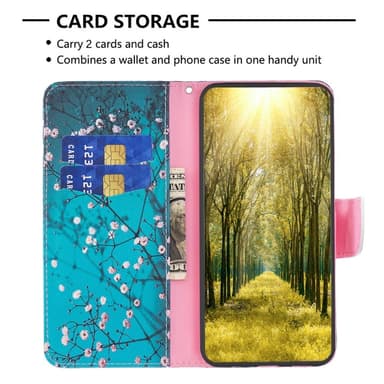 Til Sony Xperia 10 VI tegnebogstativetui mønstertelefoncover