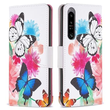Til Sony Xperia 1 VI tegnebogstativetui mønstertelefoncover