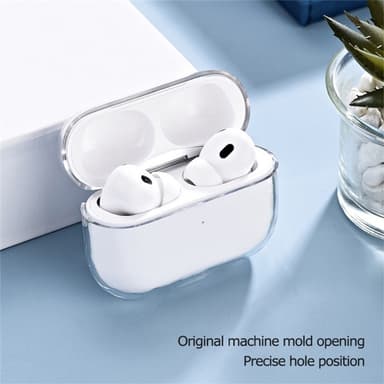 Til AirPods 3 etui Støvtæt krystalklart hårdt øretelefon cover
