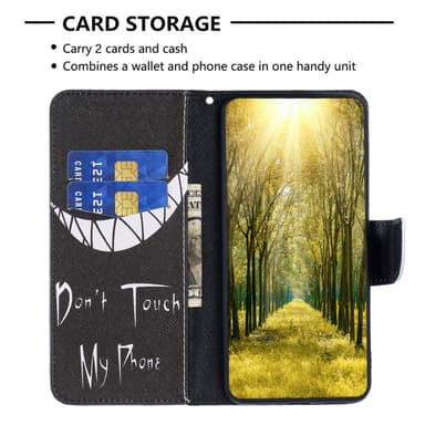 Til Sony Xperia 10 VI tegnebogstativetui mønstertelefoncover