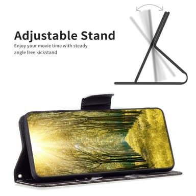 Til Sony Xperia 10 VI tegnebogstativetui mønstertelefoncover