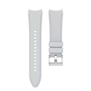 Silikone urrem No-Gap Samsung Galaxy Watch 7 (40mm) - Lysegrå