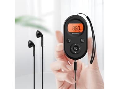 Sandberg Recharge 421-02 pocket FM+AM radio