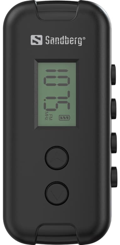 Sandberg pocket FM radio (AAA-batteri)