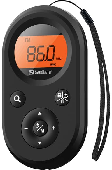 Sandberg Recharge 421-02 pocket FM+AM radio