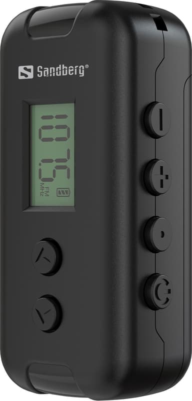 Sandberg pocket FM radio (AAA-batteri)