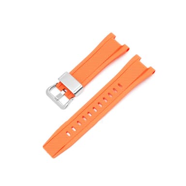 Urrem med sølvspænde til Casio GST-W300G/GST-W300/GST-S300G/GST-S300 Orange