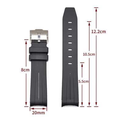 Udskiftningsurrem til Rolex Submariner-serien 21 mm